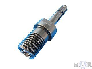Bohrkronen Adapter SDS-Max auf 1 1/4" Zapfen und 1/2" Muffe Bohrkronen Adapter SDS-Max auf 1 1/4" Zapfen und 1/2" Muffe