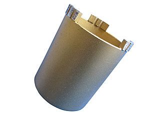 Ø 68 mm Diamant-Dosensenker mit M16-Anschluss und Deckelschlitzen für die Staubabsaugung