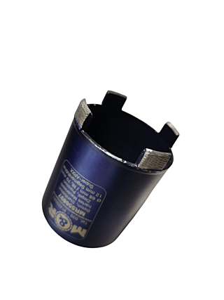 Ø 68 mm Diamant-Dosensenker "Super-ARXX" für Staubabsaugung | Mit kontrolliert in die Metallmatrix eingebrachten Diamanten! Daher erreichen sie eine hohe Standzeit und schnellstes Bohren auch in harten Materialien.