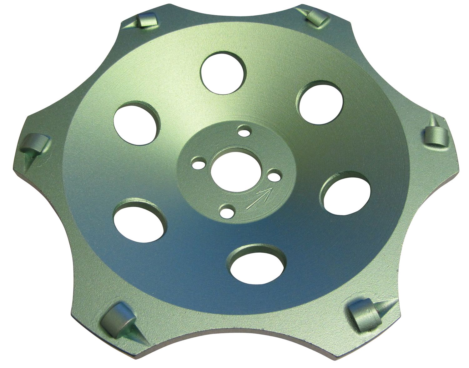 PKD Diamant Schleifteller 180 Mm – Topfscheibe, PCD Schleifkopf Zum Entfernen Von Beschichtungen, Kleber, Spachtel, Epoxidharz