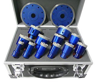 M14 Fliesenbohrer Set 14-teilig im praktischen Transportkoffer | 